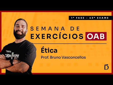 Ethics with Commented Questions | OAB Exercise Week 43 - 1st Phase