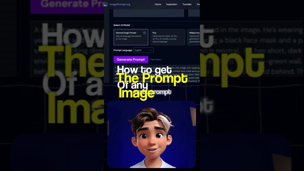 How to Get the prompt used to Generate any image