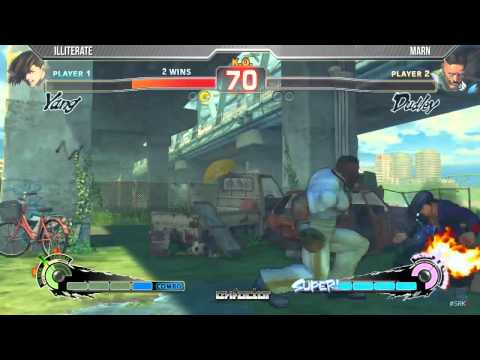 EX-Factor 1.2 (SSFIV:AE 2012) -  Illiterate (Yang) vs. MRN|Marn (Dudley)