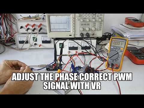 Arduino Phase Correct PWM for DC to DC Converter