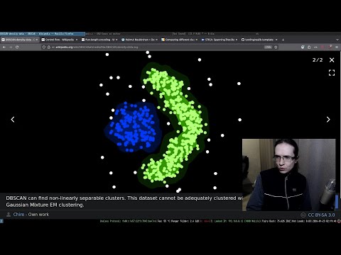 Clustering in C (DBSCAN)