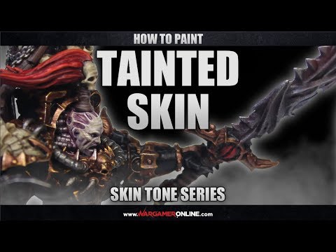 How to Paint Tainted Skin