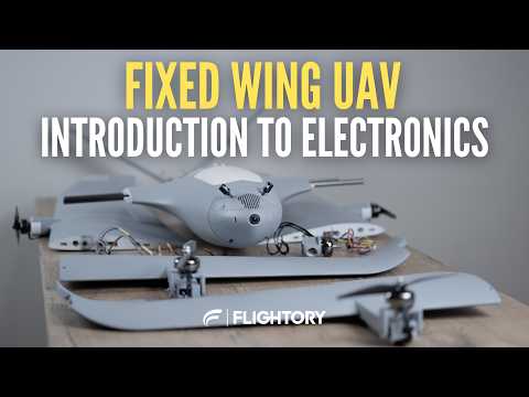How to Build a Fixed Wing Drone? | Electronics Basics