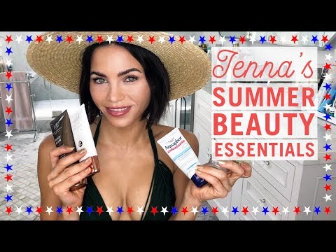 私の夏のお気に入りビューティー｜7月4日版| ジェンナ・デュワン (My Summer Beauty Favorites | 4th of July Edition! | Jenna Dewan)