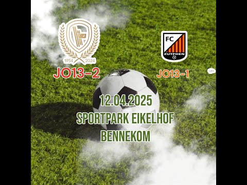 vv Bennekom JO13-2 vs FC Zutphen (12.04.2025)