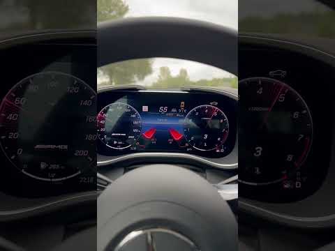 2023 Mercedes Benz SL55 AMG 0-60 MPH 0-100 KM/h 4.0 V8 Biturbo #acceleration #amg #automobile