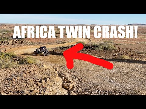AFRICA TWIN CRASH! - Great Northern Adventure PART SIX!