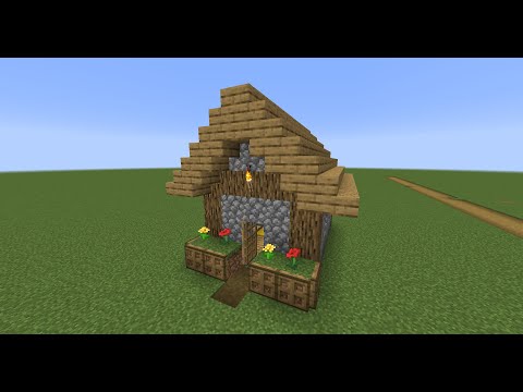 Haritacı Köylüsü Evi Yapımı - 405.Bölüm - Minecraft Rehberi