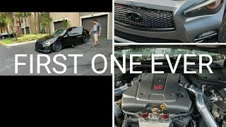 INFINITI Q50 SPARK PLUG REPLACEMENT. AND THE FIRST BIG INFINITI TURBO Q50 3.7L