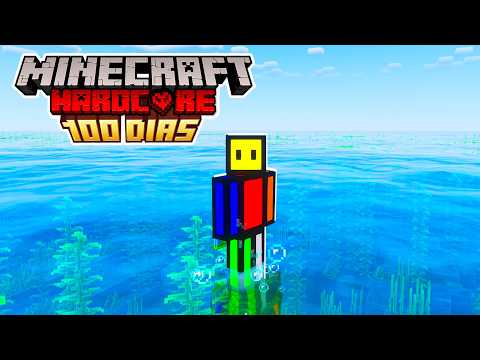 Sobreviví 100 días en el Océano en Minecraft Hardcore