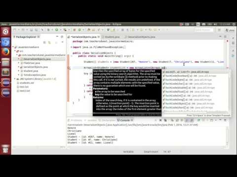 JAVA Intermédiaire 1 Introduction