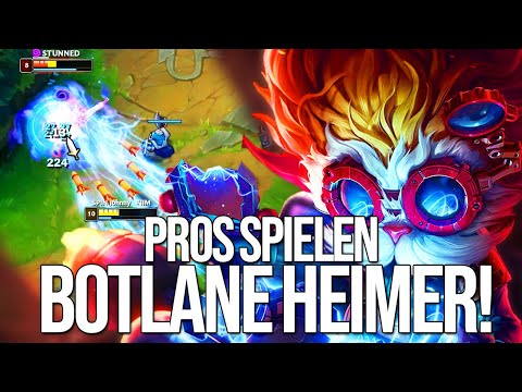 Das Brain auf der Botlane! | Pros spielen Botlane Heimerdinger bei den Worlds 2019
