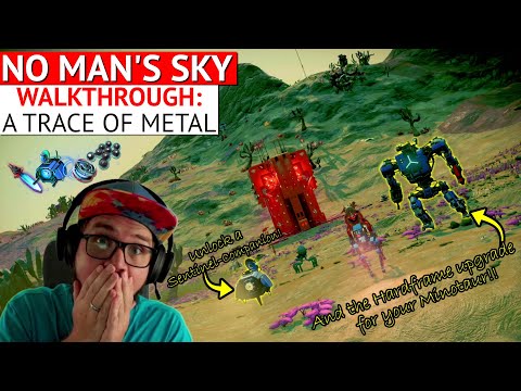 Unlock a Sentinel Pet & ALL Minotaur Hardframe Parts | No Man's Sky