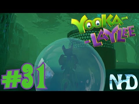 Let's Play Yooka-Laylee (pt31) Moodymaze Marsh - Murky Passage