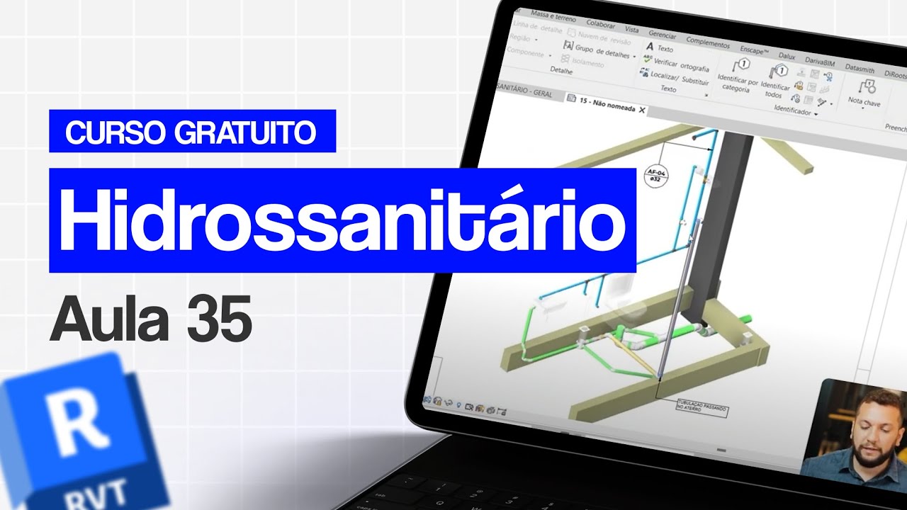 Aula 35 - Cortes da edificação - CURSO HIDRO REVIT