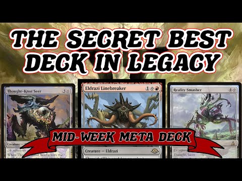 THE SECRET BEST DECK IN LEGACY! Legacy Showcase Winning Eldrazi Stompy Aggro Deck MTG