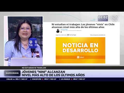 ¿Quiénes son? Los jóvenes "ninis" en Chile alcanzan nivel más alto de los últimos años