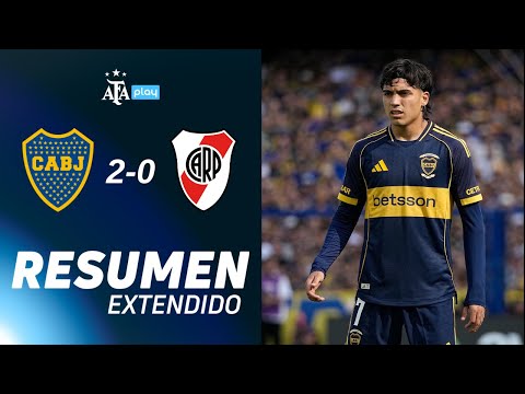 Boca Juniors 2 vs. 0 River Plate | #TorneoClausura2025 | Resumen Extendido | Fecha 15