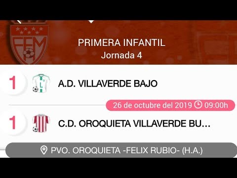 A D  Villaverde Bajo vs OVB 1-1  / octubre 2016