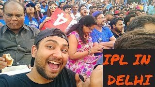 IPL in Stadium Delhi | RAJISTHAN ROYALS VS DELHI CAPITALS Match 2019 | Ketan Singh Vlogs