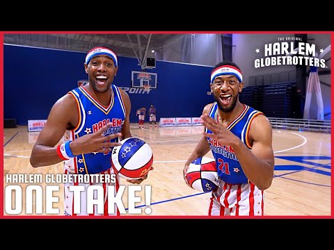 No Edits! Harlem Globetrotters in One Take 2018 | Harlem Globetrotters