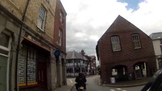 preview picture of video 'A Ride Through Llanidloes in Powys'