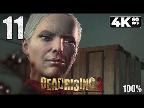 Dead Rising 3 (PC) - 4K60 Walkthrough 100% Part 11 - Infiltrating the Compound HQ