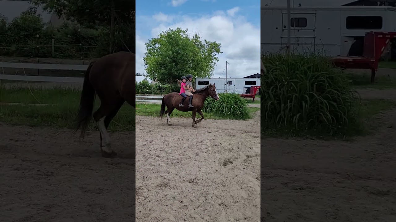 Double bareback fun!