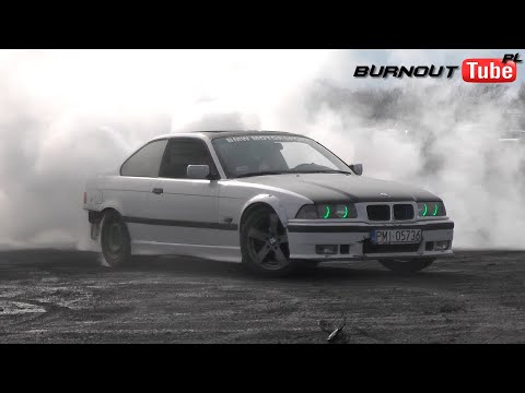Pokaz mocy BMW E36 320 "MŁODY" - Majówka z BMW 2022 Toruń