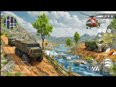US Army Offroad Truck Driving Games 2025 |  Gameplay HD Part 1 
