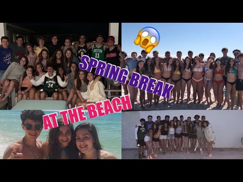 SPRING BREAK AT THE BEACH WITH FRIENDS