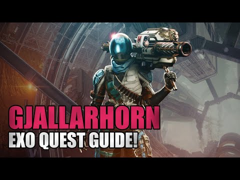 Gjallarhorn Exo Quest + Katalysator ganz einfach bekommen [Destiny 2][deutsch][guide]