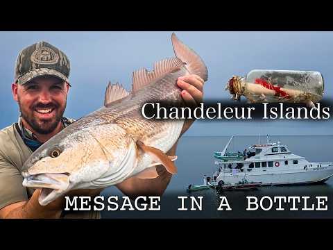 Chandeleur Islands Fishing Trip & a Real Message in a Bottle