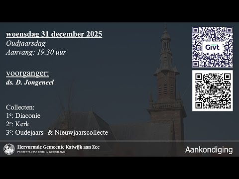 31/12/2025 19.30u ds. D. Jongeneel