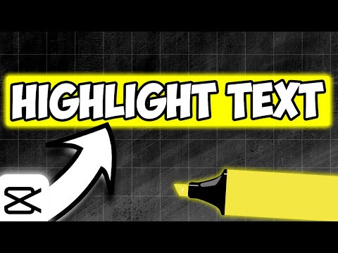 How To Highlight Text in CapCut pc