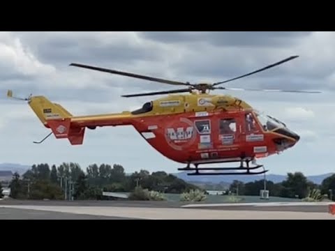 ZK-HKZ (WPR3) departing Waikato for Ardmore