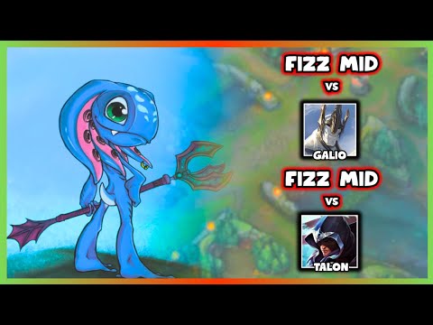 1 Hour Of Fizz Mid Gameplay | Fizz Mid vs Galio, Talon 15.16