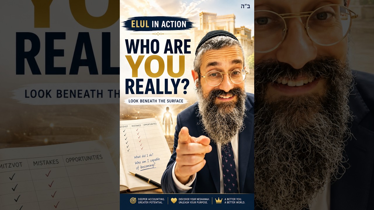 Who Are You Really? Elul’s Most Important Question thumbnail