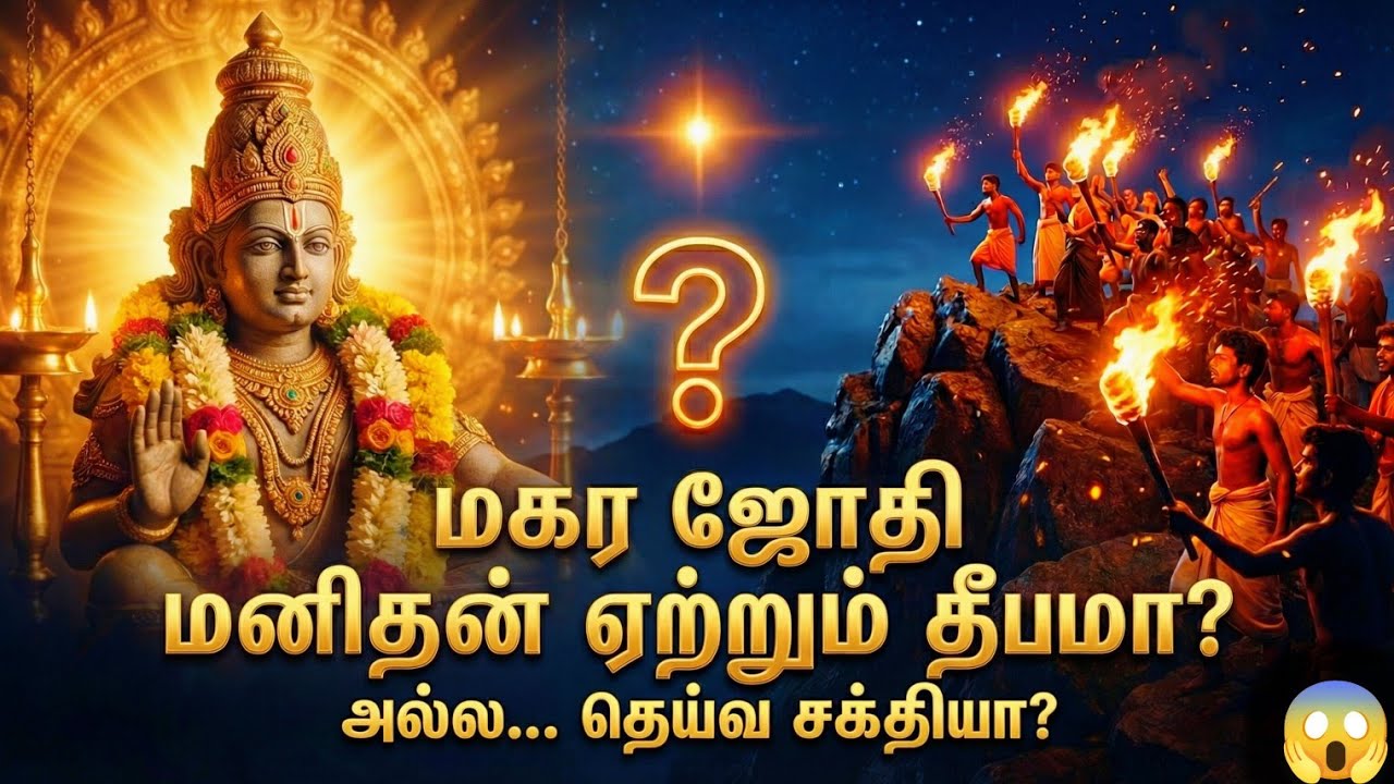 மகர ஜோதி எப்படித் தோன்றுகிறது? தேவஸ்தானம் சொன்ன அதி?
