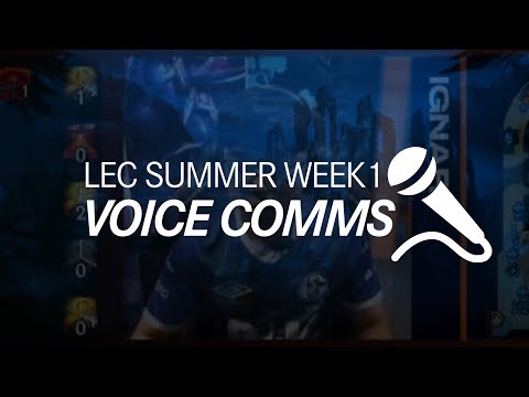 WHAT DID ABBEDAGGE SEE IN THE CROWD?! - #LEC Summer Week 1 Voice Comms