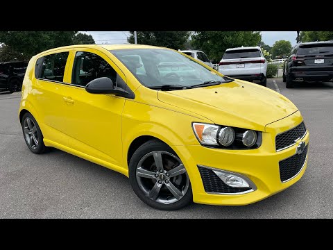 2016 Chevy Sonic RS Hatchback 1.4T POV Test Drive & Review