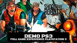 Shoot Many Robots Demo PS3 | Full Game Experience PlayStation 3 | VictaTheDragon