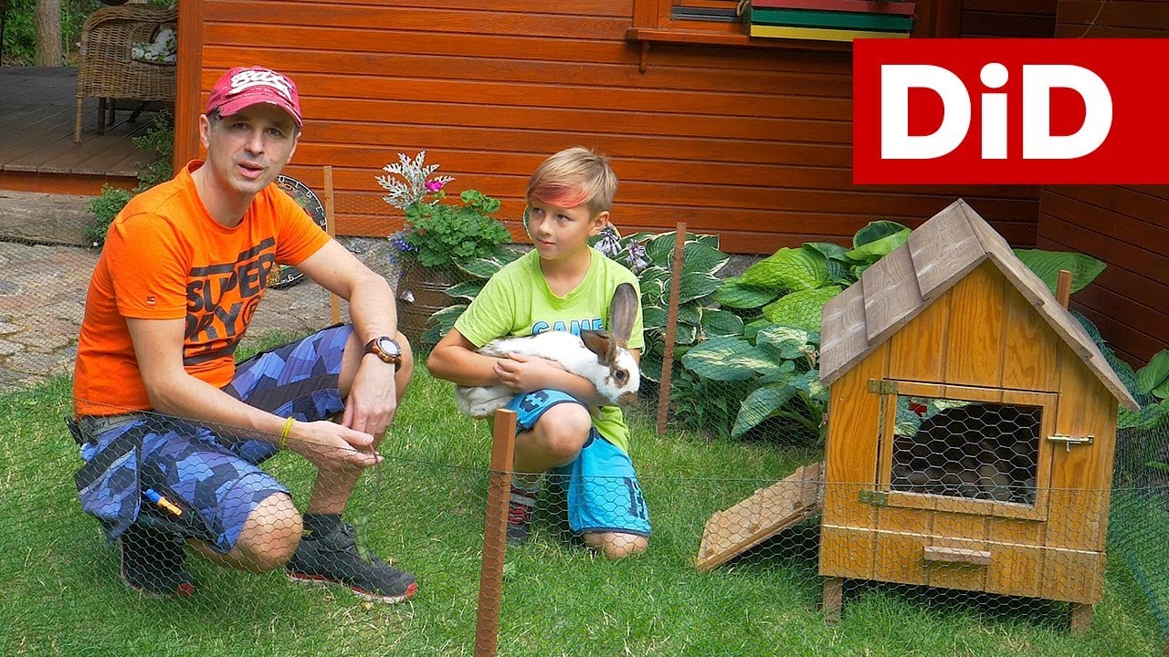 885. Wybieg dla królików DIY w 16 min