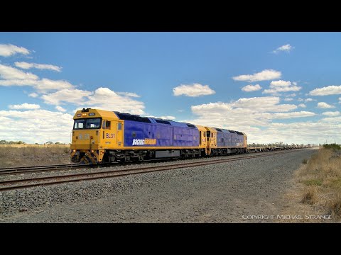 7902V Mildura To Melbourne Container Train With BL31 & BL28 (8/2/2019) - PoathTV Australian Railways