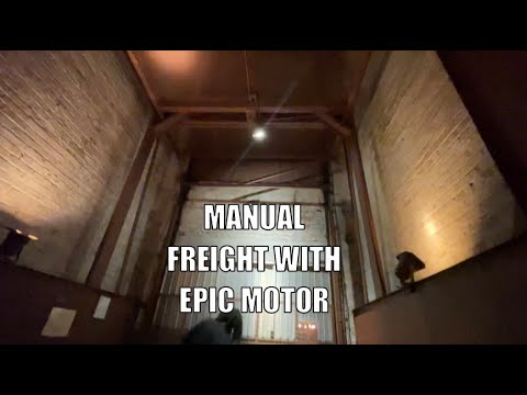 HUGE Manually Controlled Freight Elevator in Chicago, IL