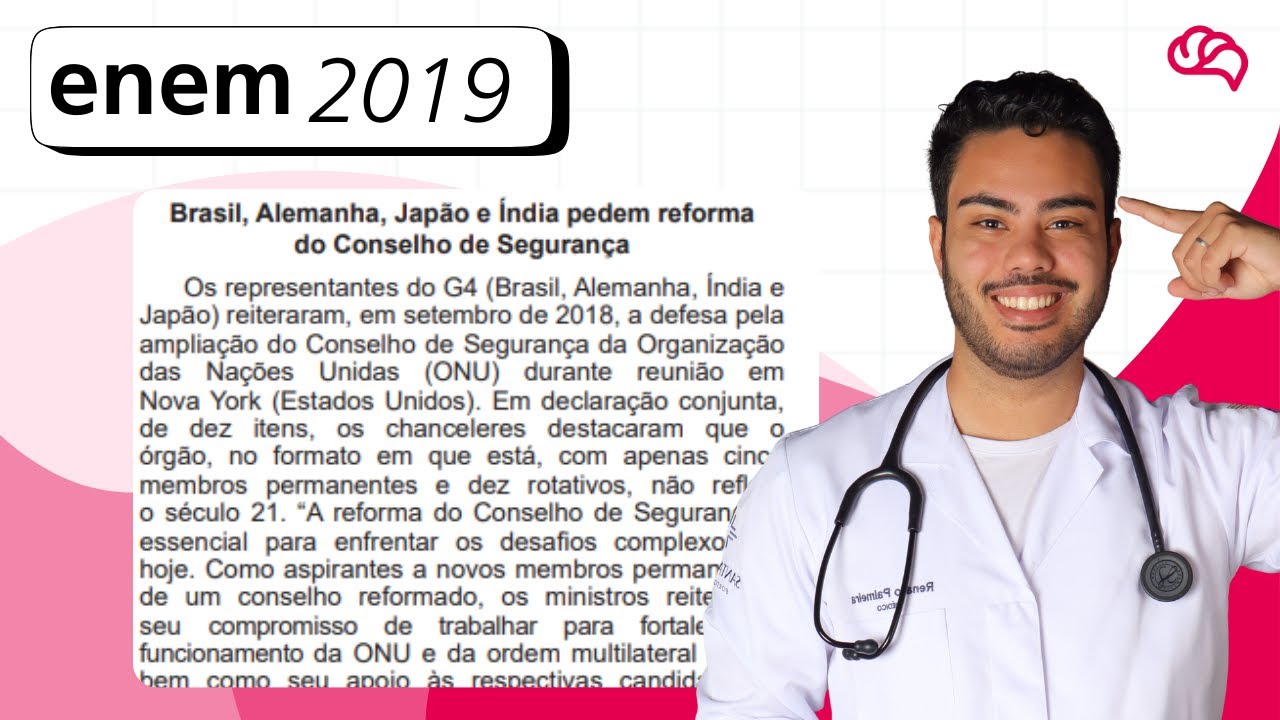 Resolução em Vídeo — Questão 53 ENEM 2019