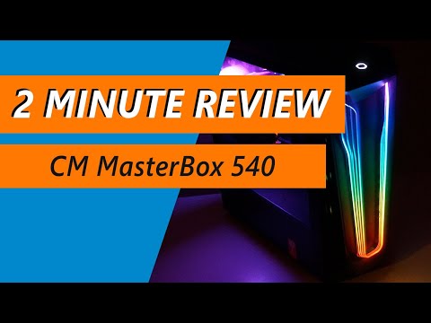 Most epic PC lighting ever? Cooler Master MasterBox 540 ATX Computer Case Review