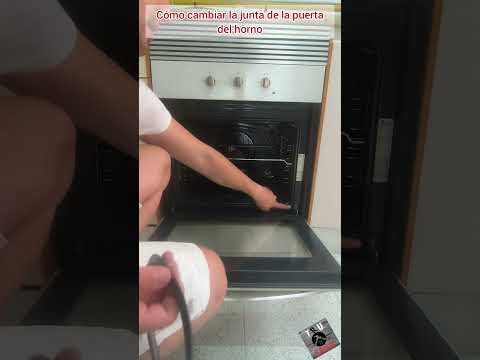Descubre cómo sustituir la junta de la puerta del horno ⚠️ #bricolaje #bricolage #tutorial #tips
