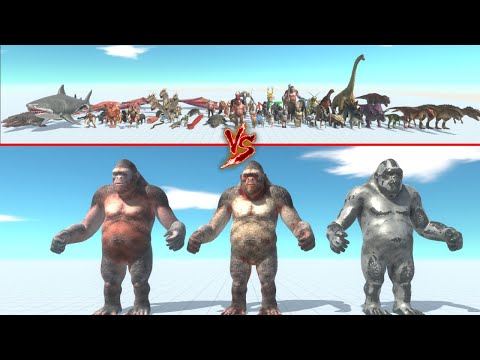 All Faction VS 3x Goro | ARBS - Animal Revolt Battle Simulator