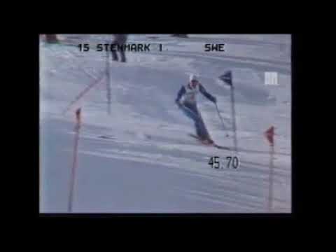 Ingemar Stenmark vince lo slalom speciale di Courmayeur - 14 dicembre 1982